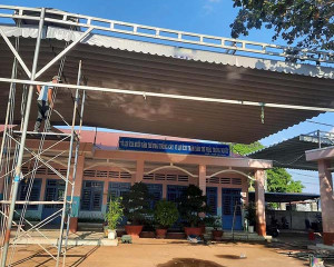Đơn vị lắp đặt mái kéo, mái xếp, mái bạt uy tín tại Tân An, Long An