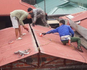 Dịch vụ thay tôn chống dột tại Quận 9, Tphcm giá rẽ uy tín